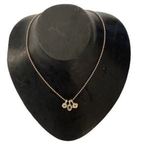 Vintage Roberta Chiarella Modernist Charm Necklace